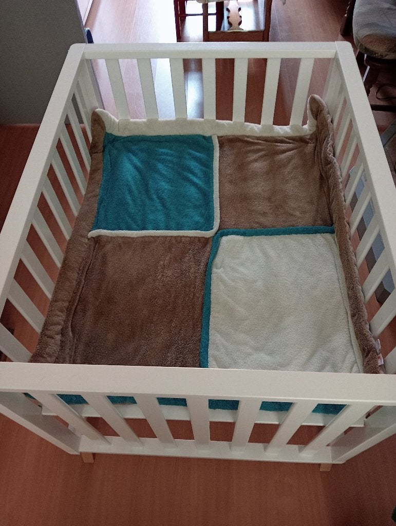 kinder box, Kinderen en Baby's, Boxen, Ophalen, Zo goed als nieuw, Rechthoekig, In hoogte verstelbaar