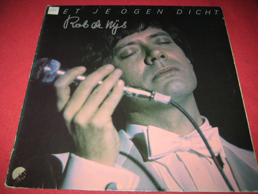LP, Rob de Nijs: Met je ogen dicht, Cd's en Dvd's, Vinyl | Pop, Ophalen of Verzenden, Zo goed als nieuw, LP