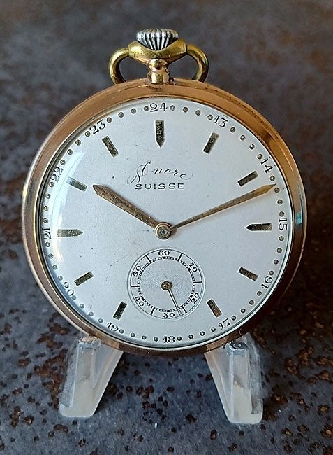 Ancre Suisse Zakhorloge, Overige merken, Zakhorloge, Staal, 1900 tot 1930