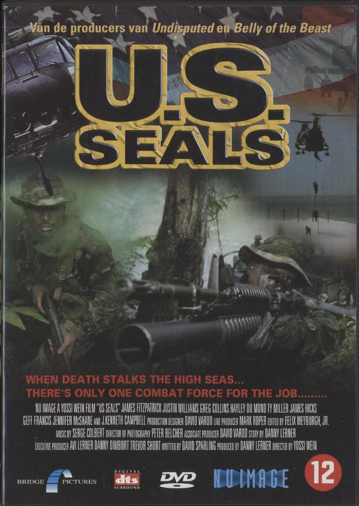 17) U.S. Seals: met James Fitzpatrick en Justin Williams, Vanaf 12 jaar, Ophalen of Verzenden, Gebruikt, Actie