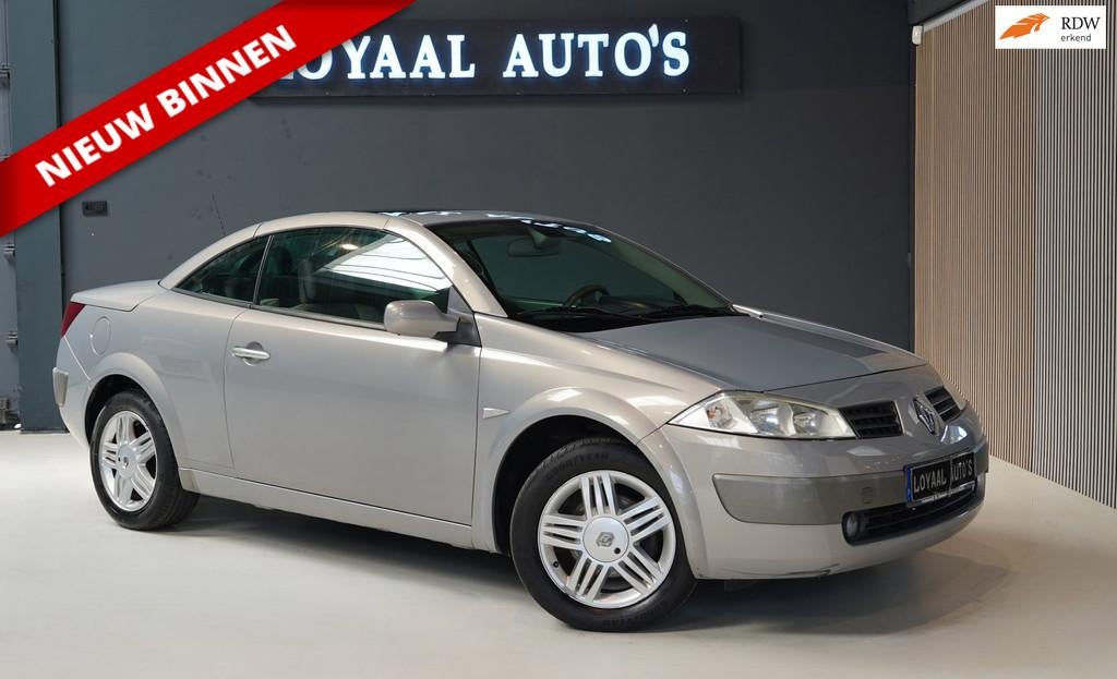 Renault Mégane Coupé-Cabriolet 1.6-16V Authentique Comfort, Auto's, Voorwielaandrijving, Gebruikt, 1295 kg, 4 cilinders