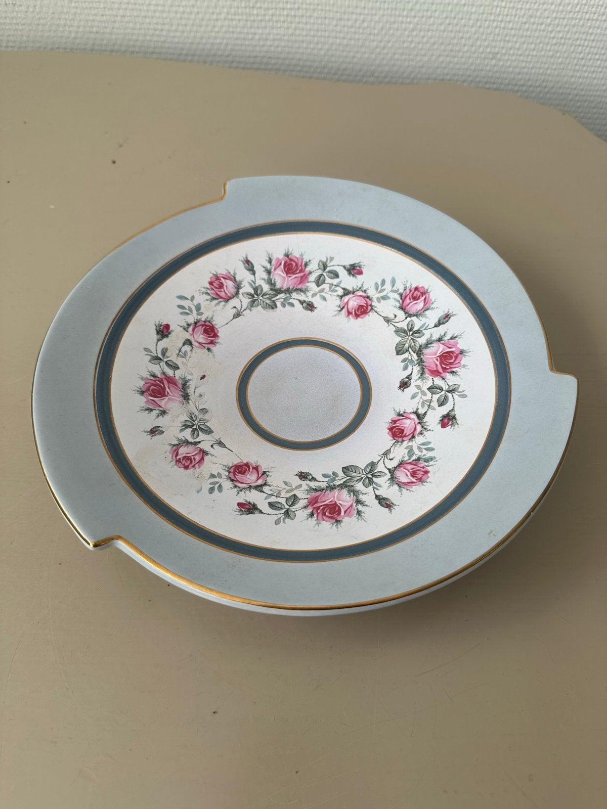 Schaal Flora Holland Rosita 1502 met rozenmotief, Ophalen of Verzenden