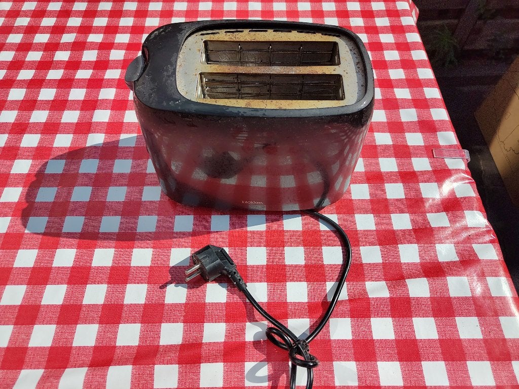 Toaster Blokker, Ophalen, Gebruikt