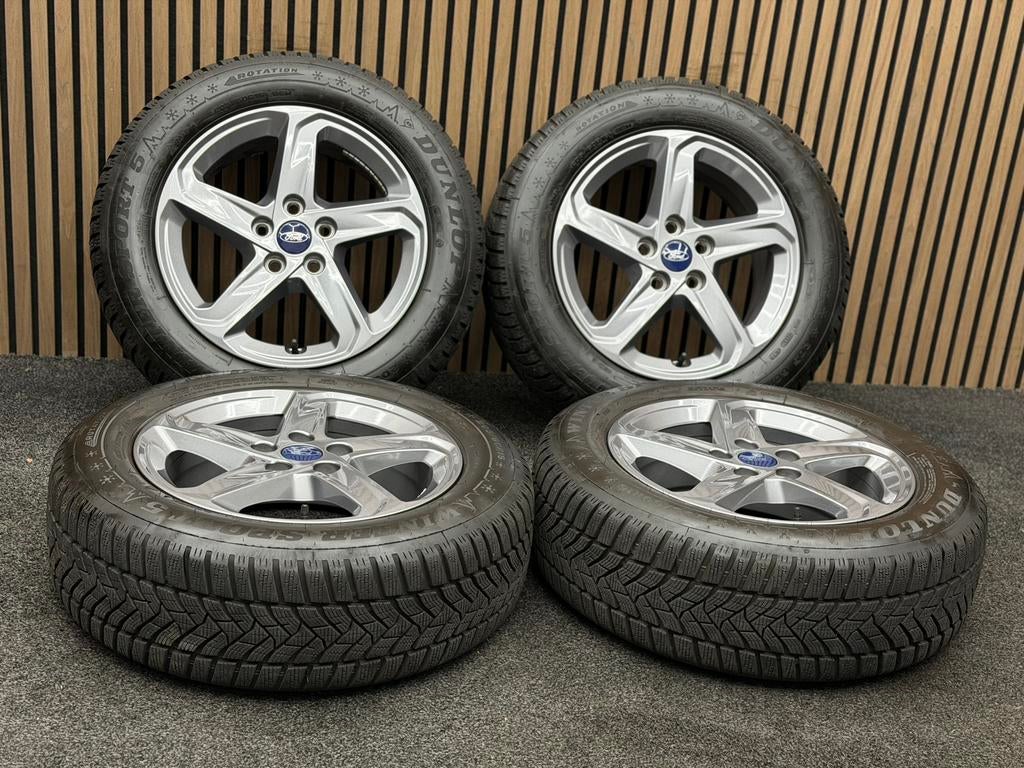 ZGAN! Originele 16 inch Ford Focus 5x108 ET50 205/60/16 TPMS, Ophalen, 16 inch, ., Banden en Velgen