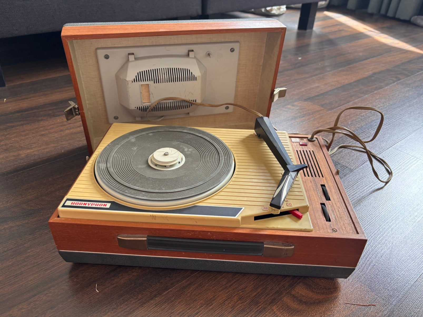 Vintage platenspeler, Audio, Tv en Foto, Platenspelers, Ophalen of Verzenden, Gebruikt, Overige merken