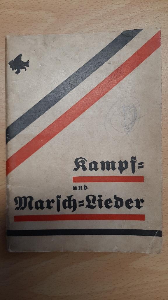 Kampf und Marsch-lieder (SA WW2), Verzenden, Landmacht, Duitsland, Boek of Tijdschrift