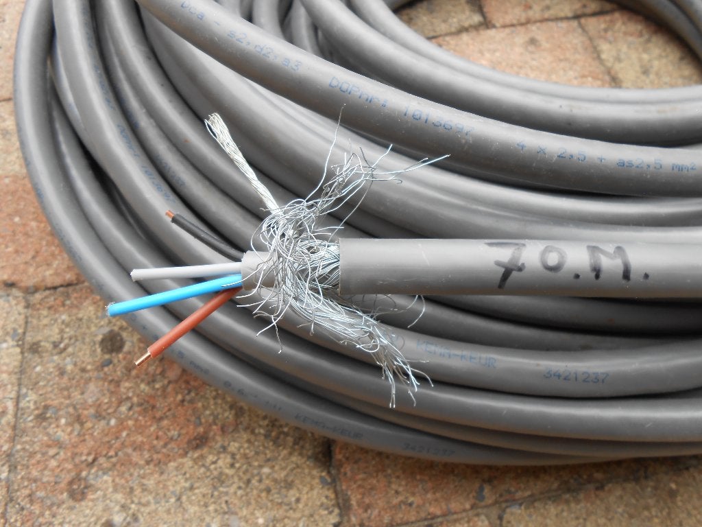 Kabel, Ophalen, Nieuw, Draka, Kabel of Snoer