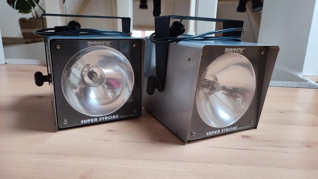 2x Botex Super Strobe - Stroboscoop, Ophalen, Gebruikt, Licht