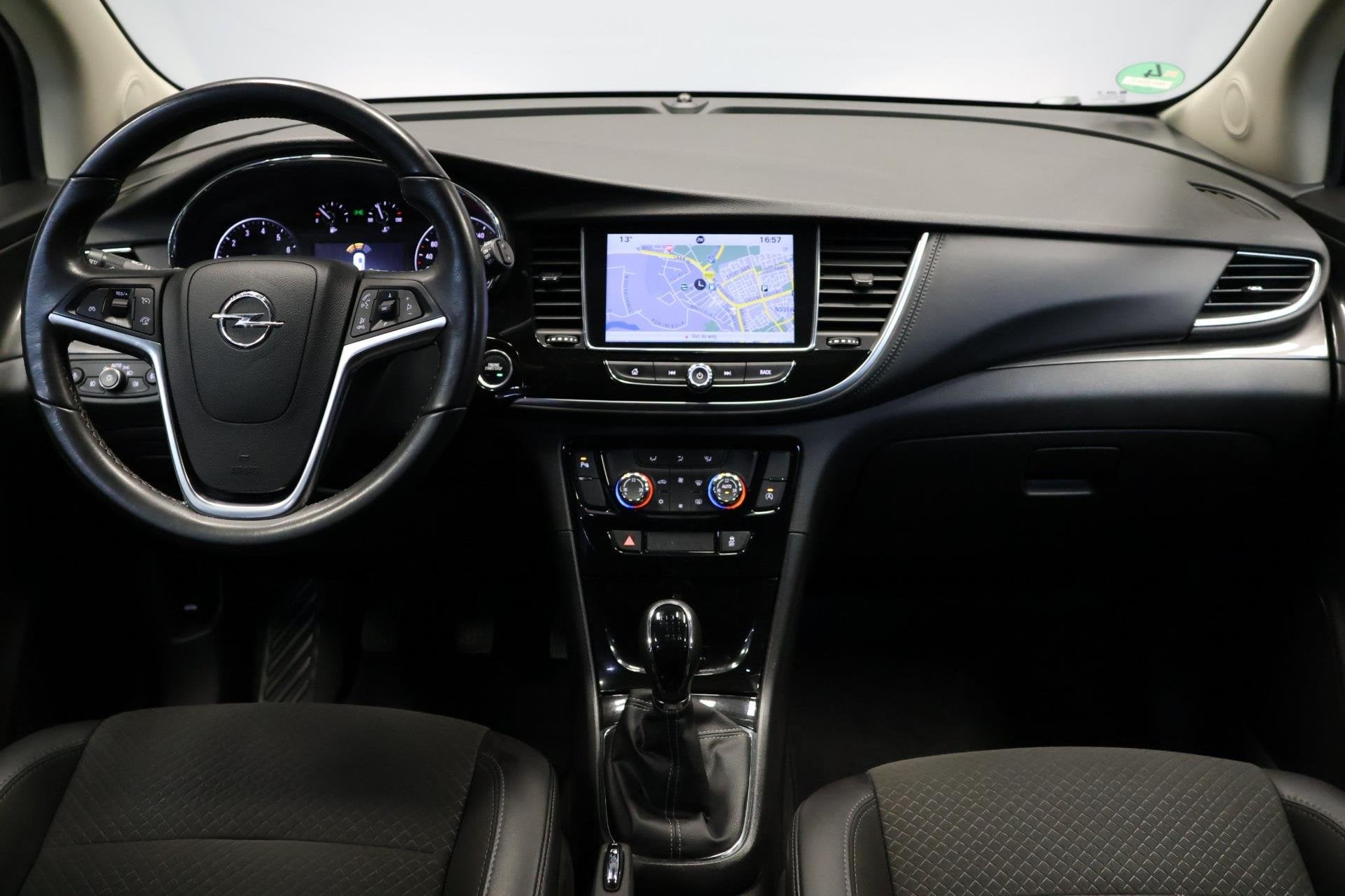 Opel Mokka X 1.4 Turbo Innovation |Camera|Climate|Cruise|, Voorwielaandrijving, Gebruikt, Leder en Stof, Wit