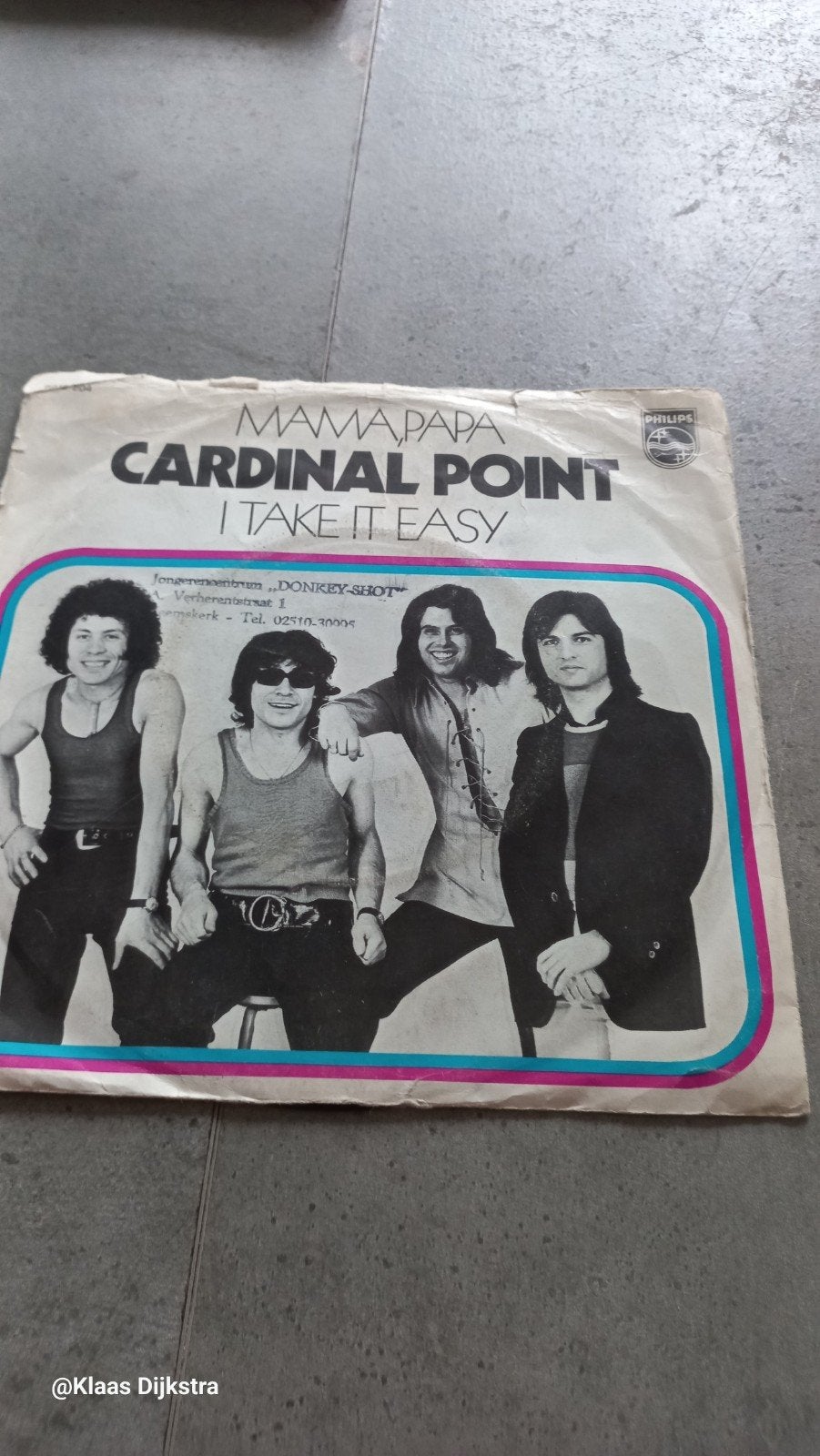 Cardinal Point - Mama, Papa / I Take It Easy, Ophalen of Verzenden, Gebruikt, 7 inch