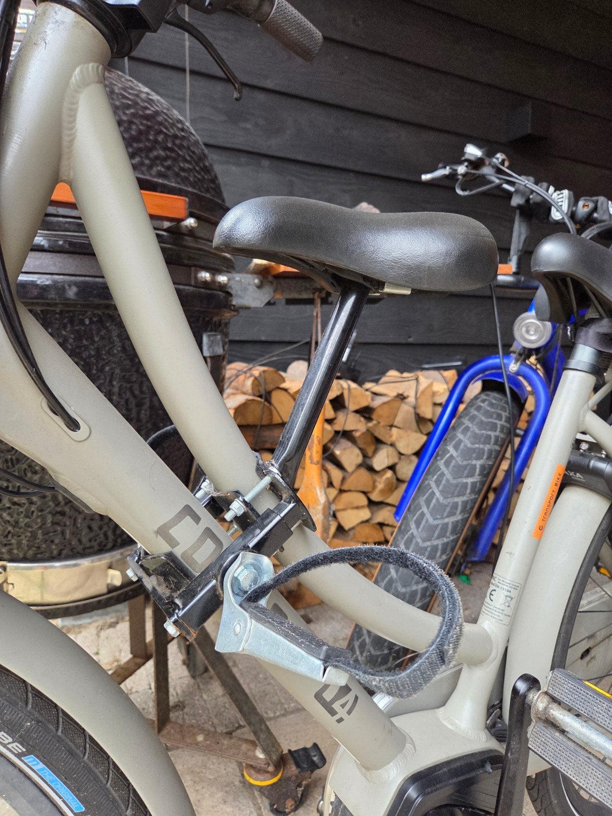 kinderzadel voor op fiets, Ophalen of Verzenden, Zo goed als nieuw