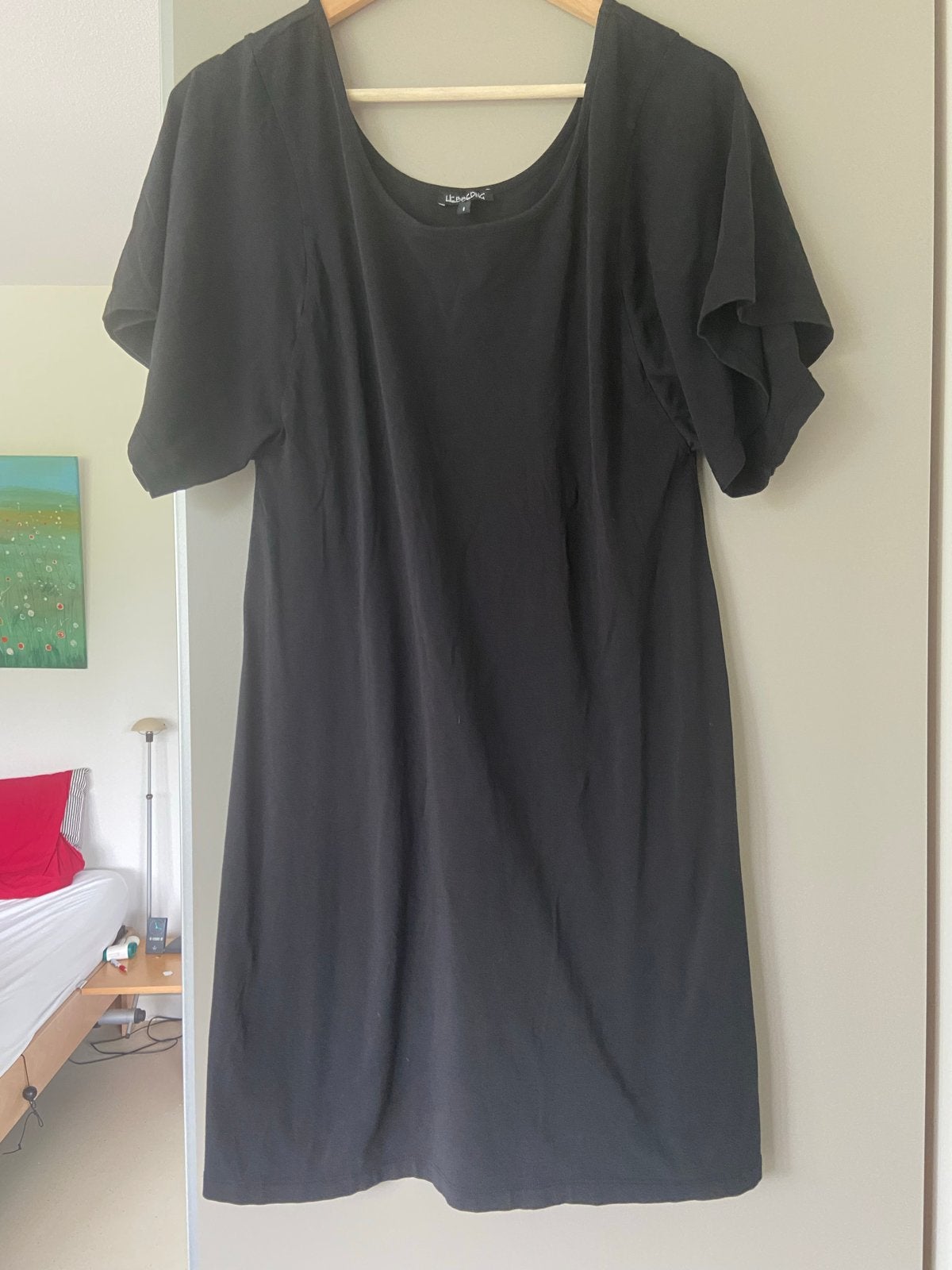 Hebbeding Zwart Jurkje - Maat 1, Kleding | Dames, Jurken, Maat 38/40 (M), Zwart, Ophalen of Verzenden, Knielengte