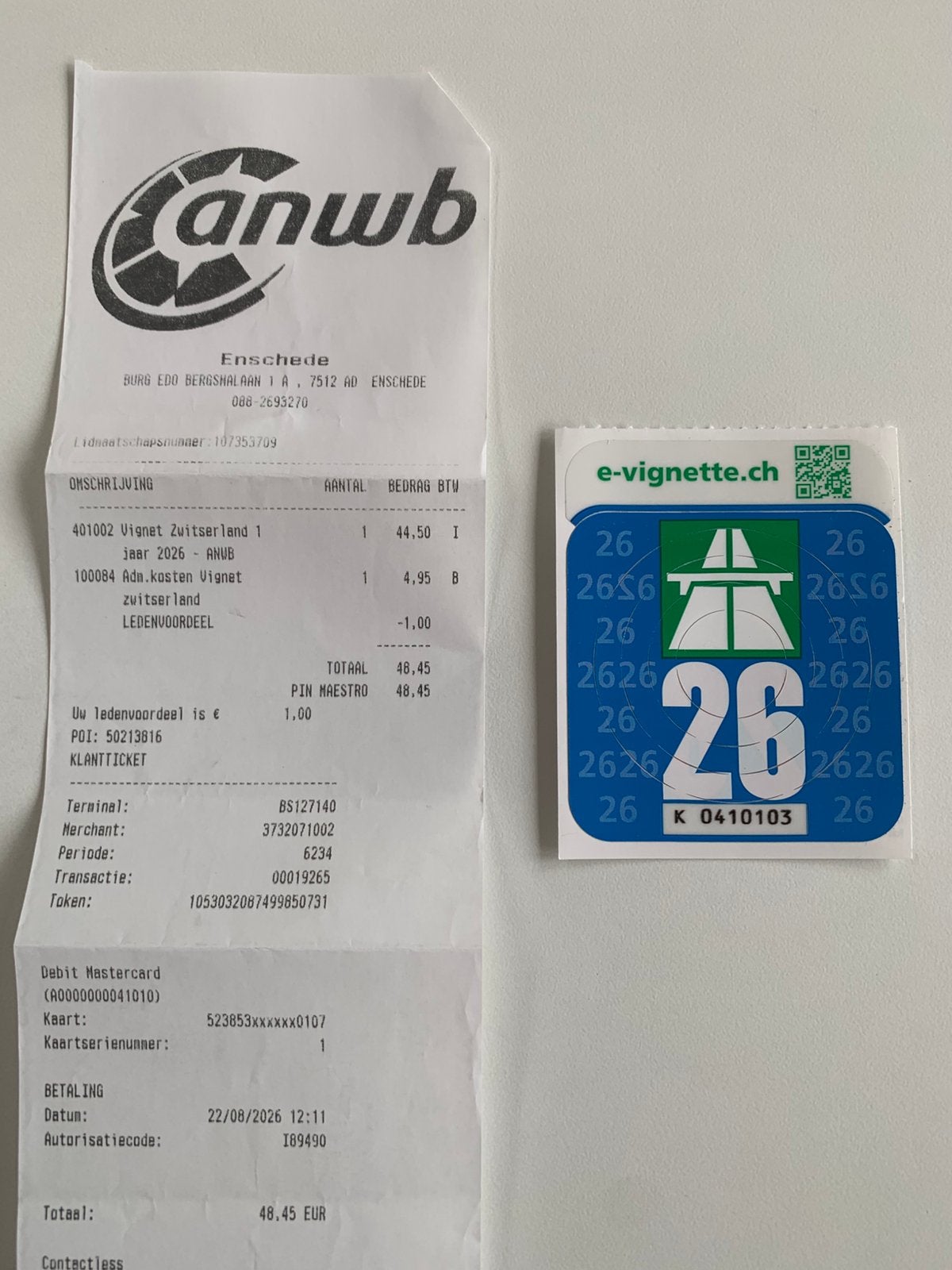 Vignet Zwitserland 2026