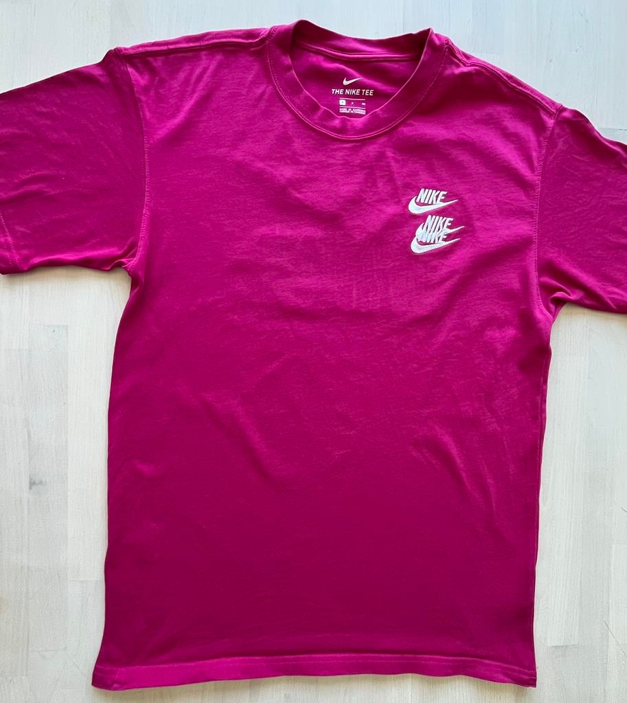 Nike fuchsia T-shirt korte mouwen maat S, Ophalen of Verzenden, Zo goed als nieuw, Roze, Algemeen