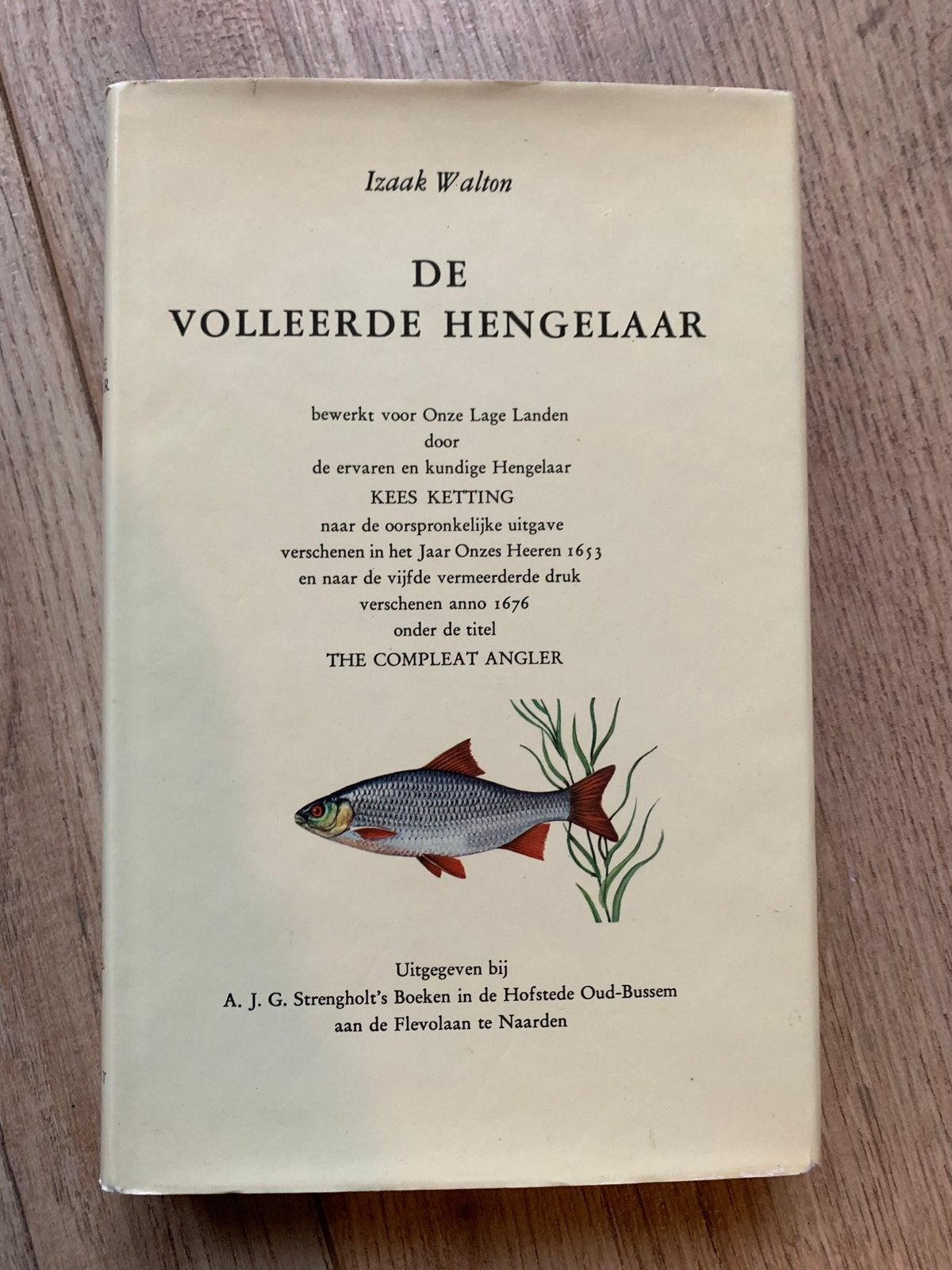 Hengelsport visboeken de volleerde hengelaar izaak walton, Watersport en Boten, Ophalen of Verzenden, Zo goed als nieuw, Boek of Tijdschrift