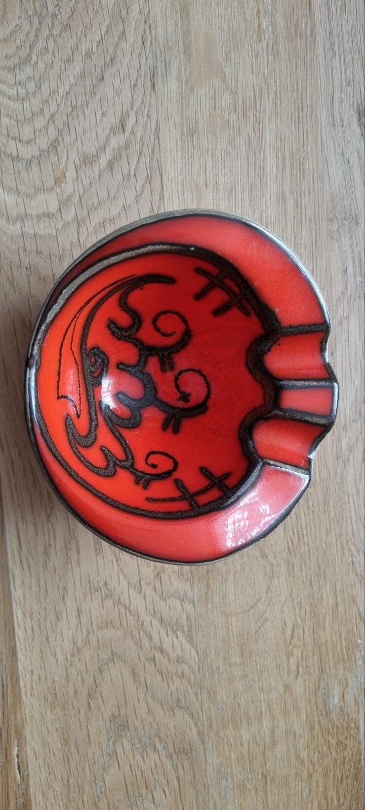 vintage asbak Tokio Flora Gouda, Ophalen of Verzenden