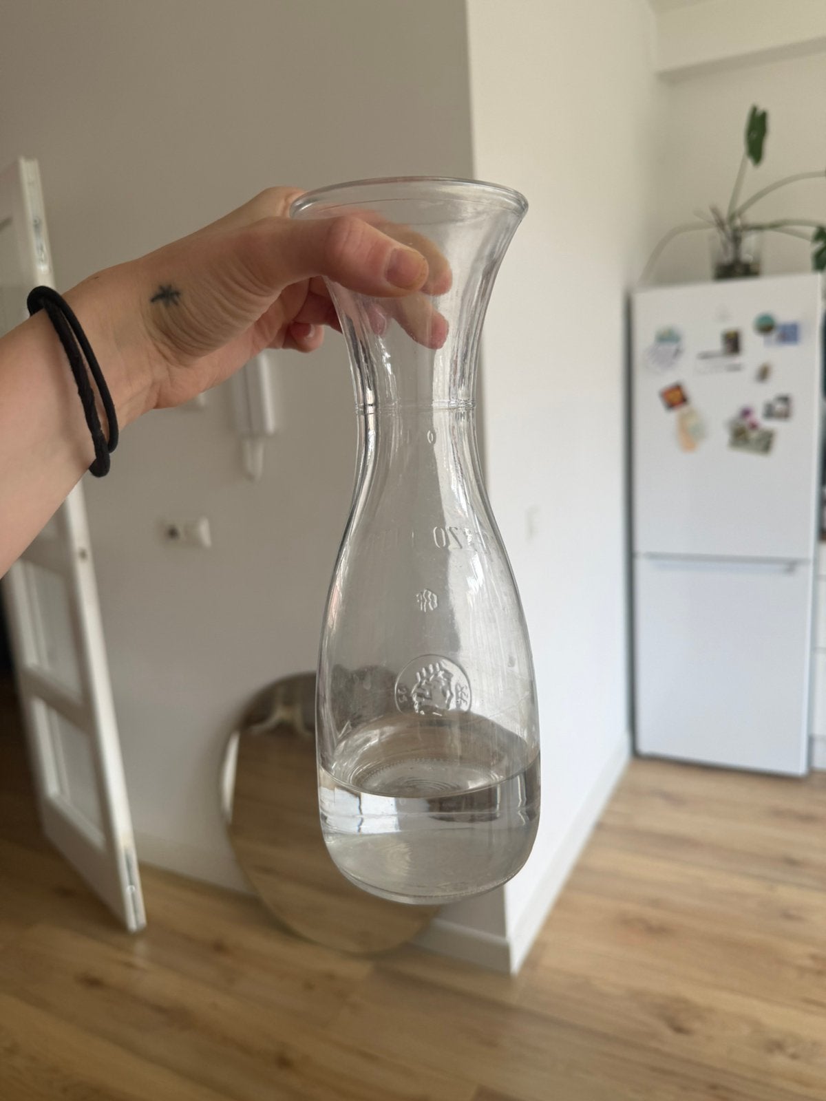 Glass vase, Ophalen, Zo goed als nieuw