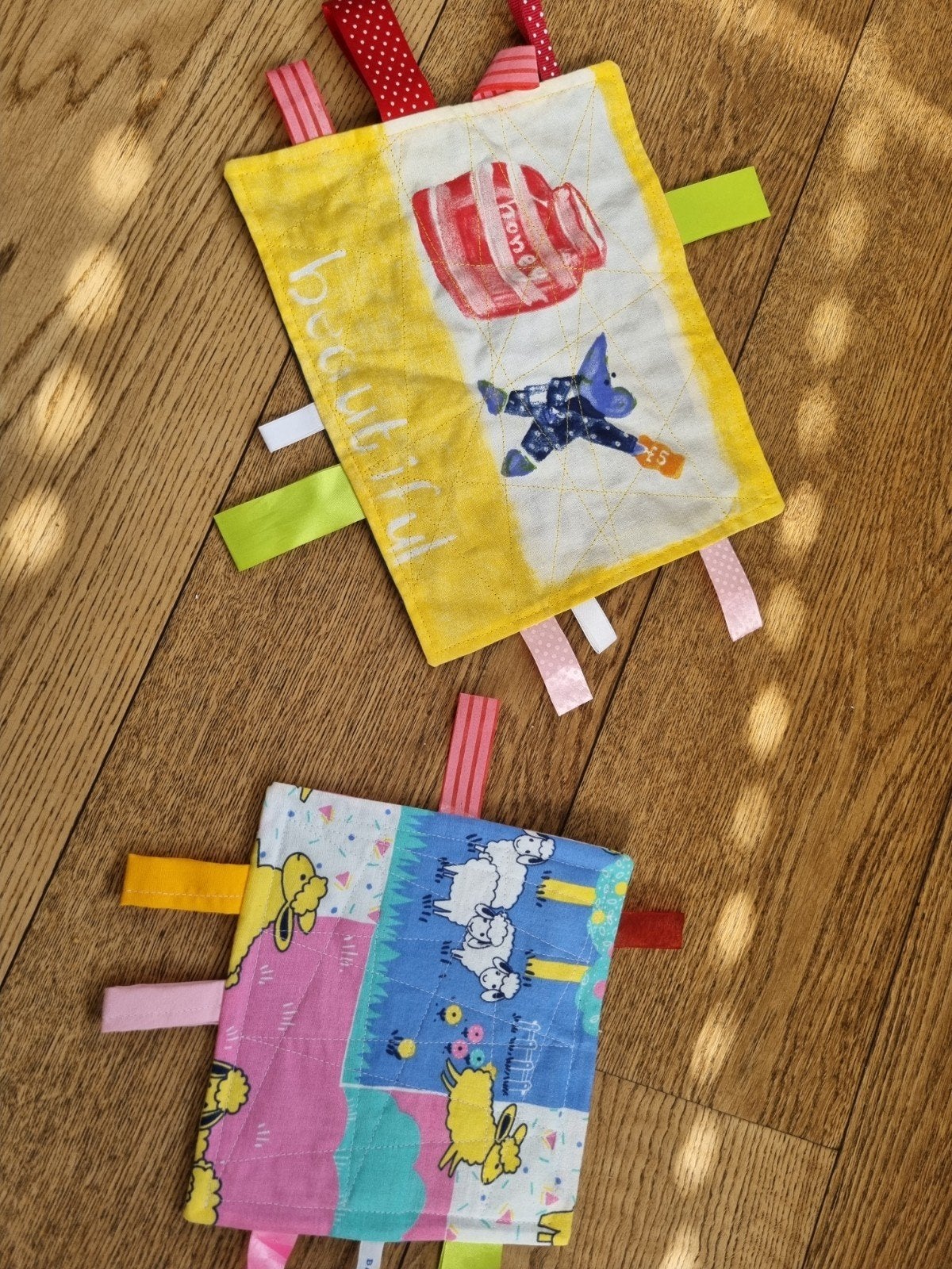 Zelfgemaakte knisperdoekjes voor baby's, Kinderen en Baby's, Speelgoed | Babyspeelgoed, Ophalen of Verzenden, Nieuw, Overige typen