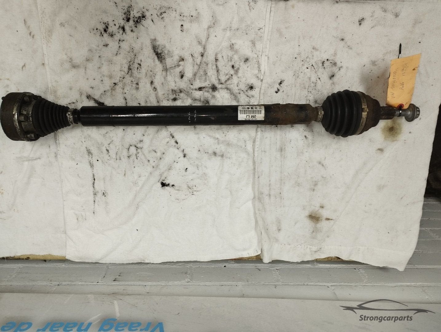 aandrijfas VW Sirocco Rechts 1K0407272ML, Gebruikt, -, Volkswagen, -