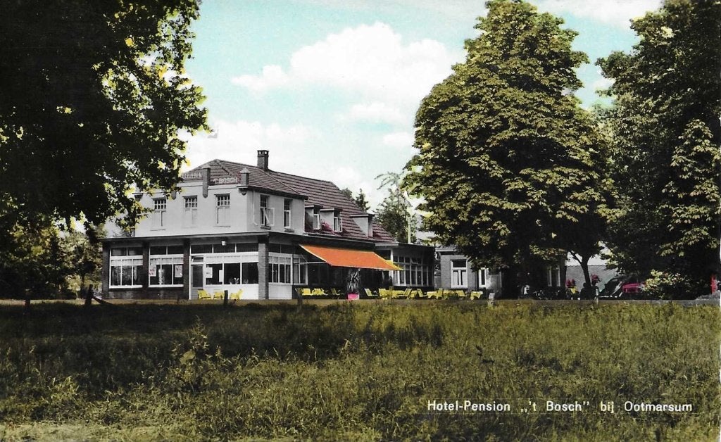 Ootmarsum- -Hotel-Pension 't Bosch., Verzamelen, Ophalen of Verzenden, 1960 tot 1980, Gelopen, Overijssel
