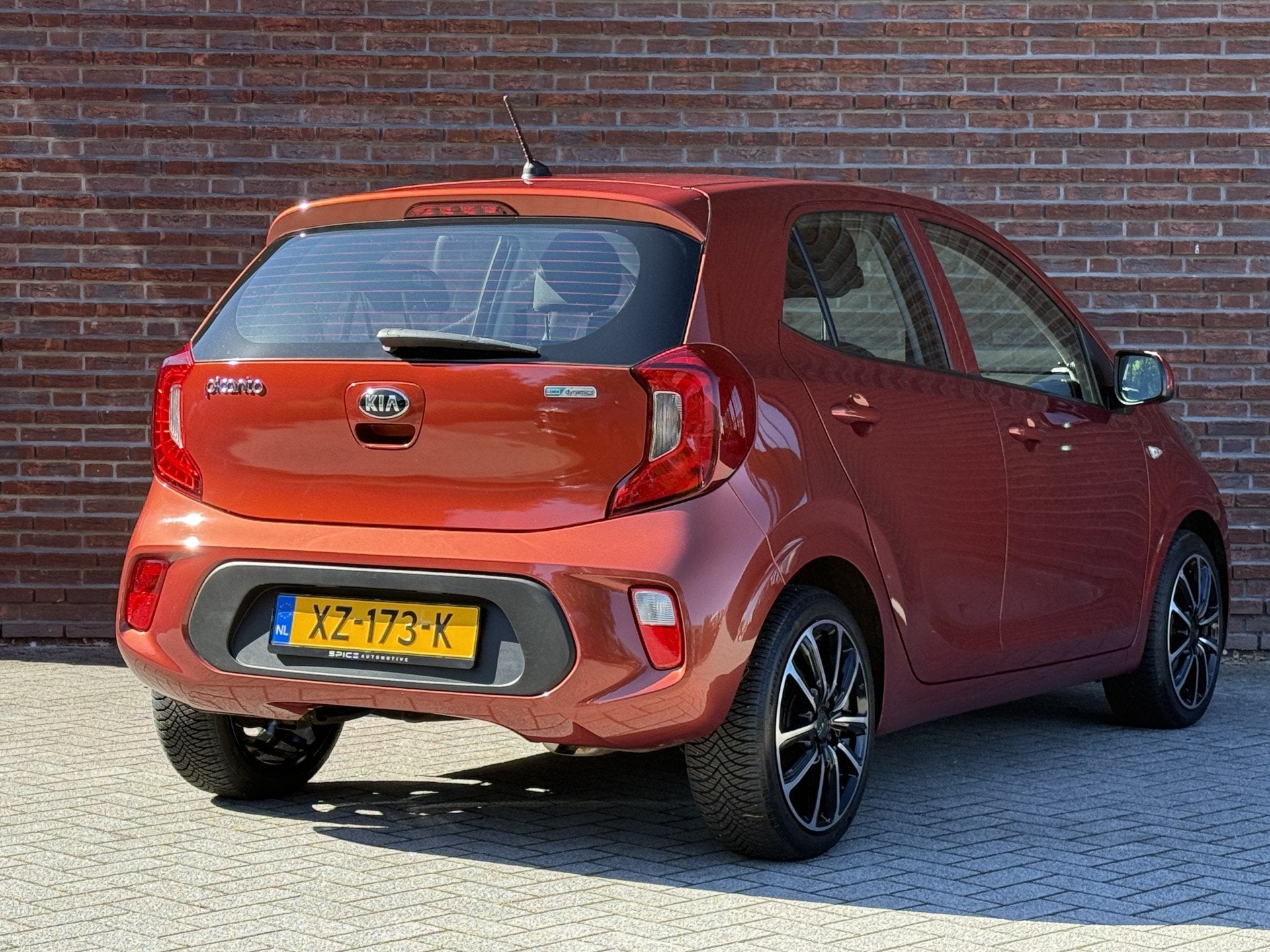 Kia Picanto 1.0 CVVT EconomyPlusLine 2019 55dkm! (bj 2019), Auto's, Voorwielaandrijving, Stof, Gebruikt, Overige kleuren