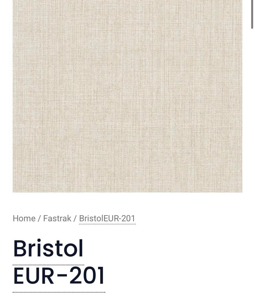 Linnenlook vinyl behang van Interior Republic, Ophalen, 10 tot 25 m², Beige