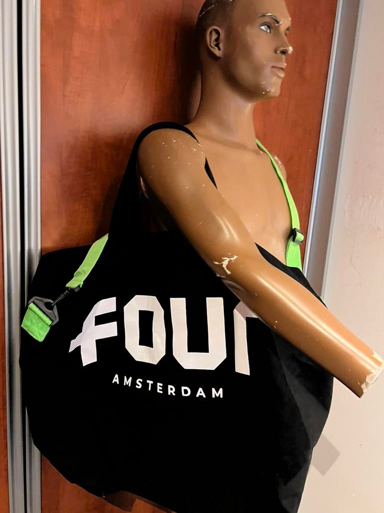 FOUR AMSTERDAM tas maat xxl origineel, Overige merken, Zwart, C, Ophalen of Verzenden