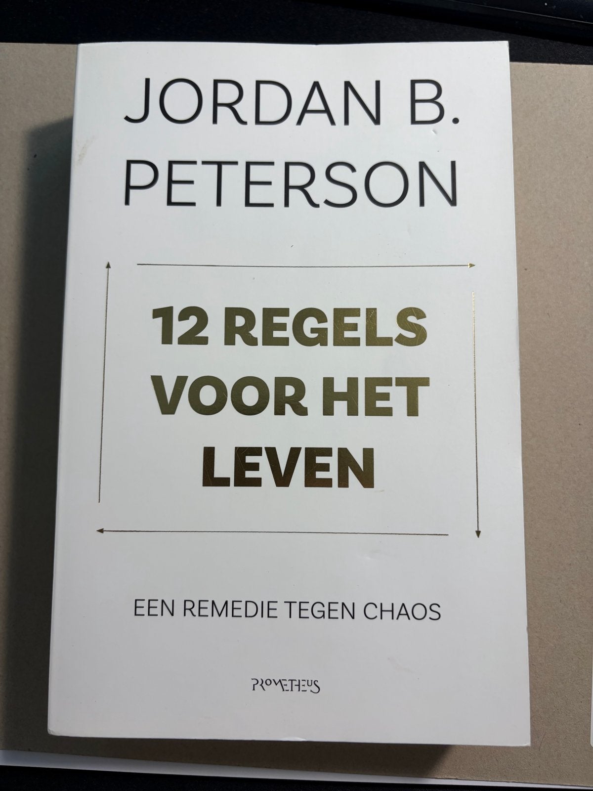 12 Regels voor het Leven - Jordan B. Peterson, Ophalen of Verzenden, Zo goed als nieuw, Nederland