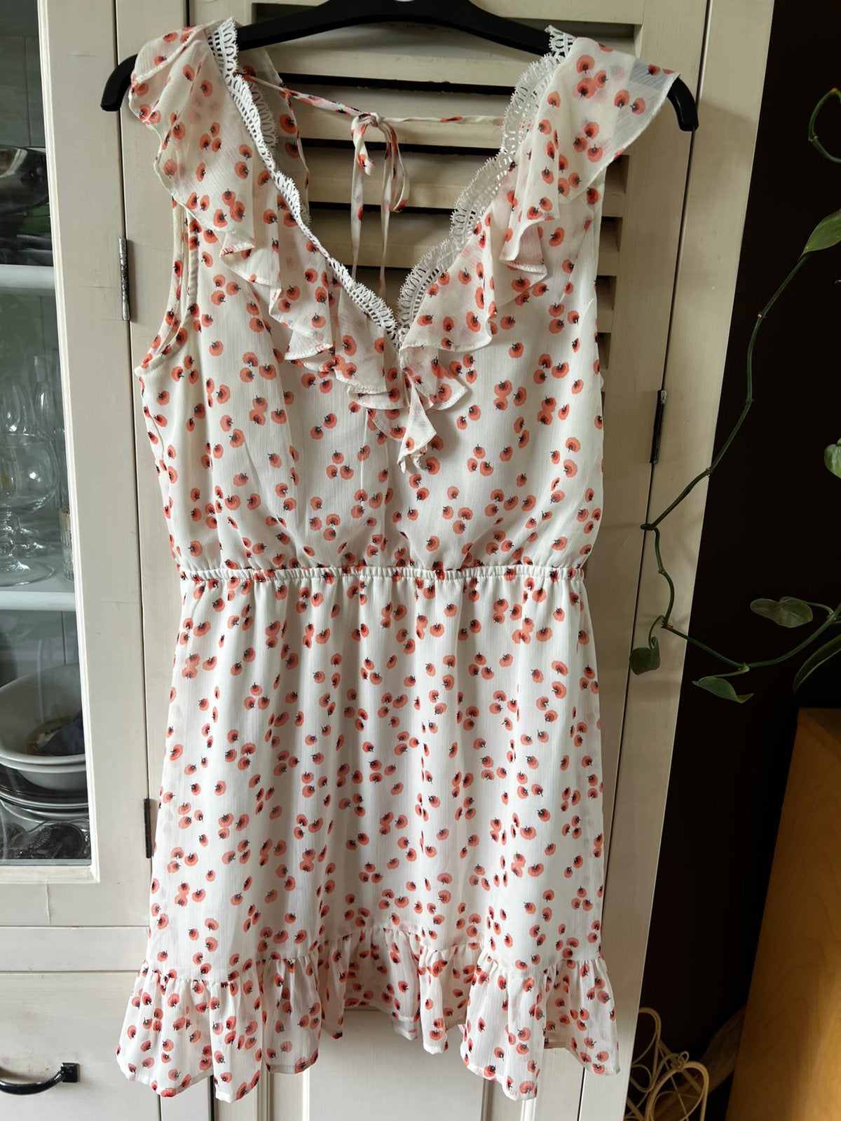 Jurk met  kersen, Kleding | Dames, Ophalen of Verzenden, Zo goed als nieuw