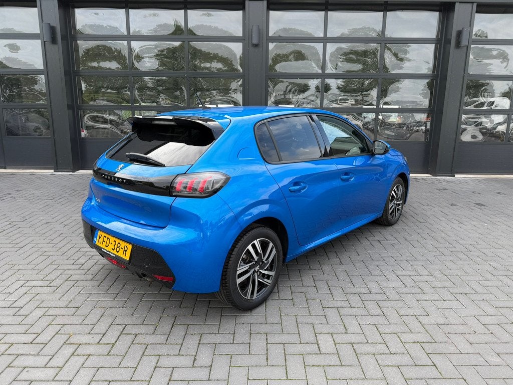 Peugeot 208 1.2 PureTech Allure Pack 360 Camera (bj 2021), 101 pk, Gebruikt, Blauw, Parkeersensor