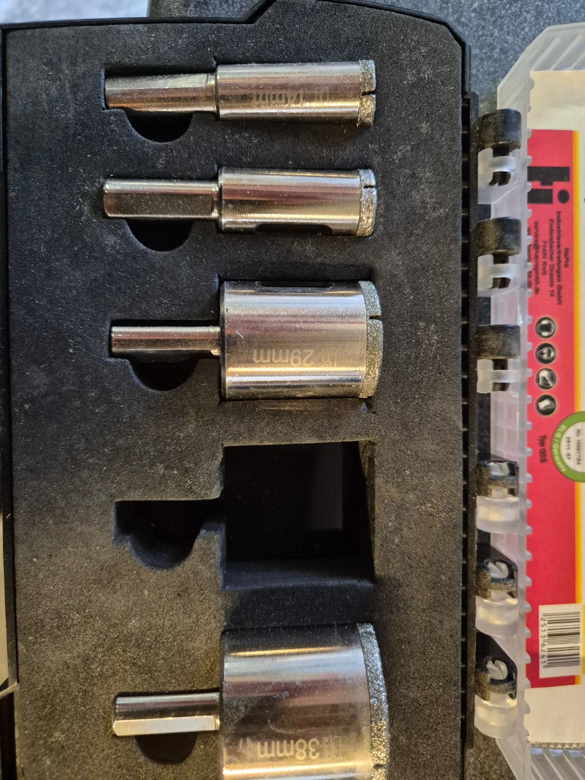 Kraft Müller Diamant Boorset 5-delig (35mm ontbreekt), Ophalen of Verzenden