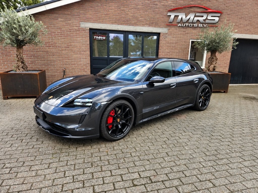 Porsche Taycan Cross Turismo 4 PANORAMA Leder Ambiance VOLL, Auto's, Automaat, Dealer onderhouden, 2000 kg, Leder