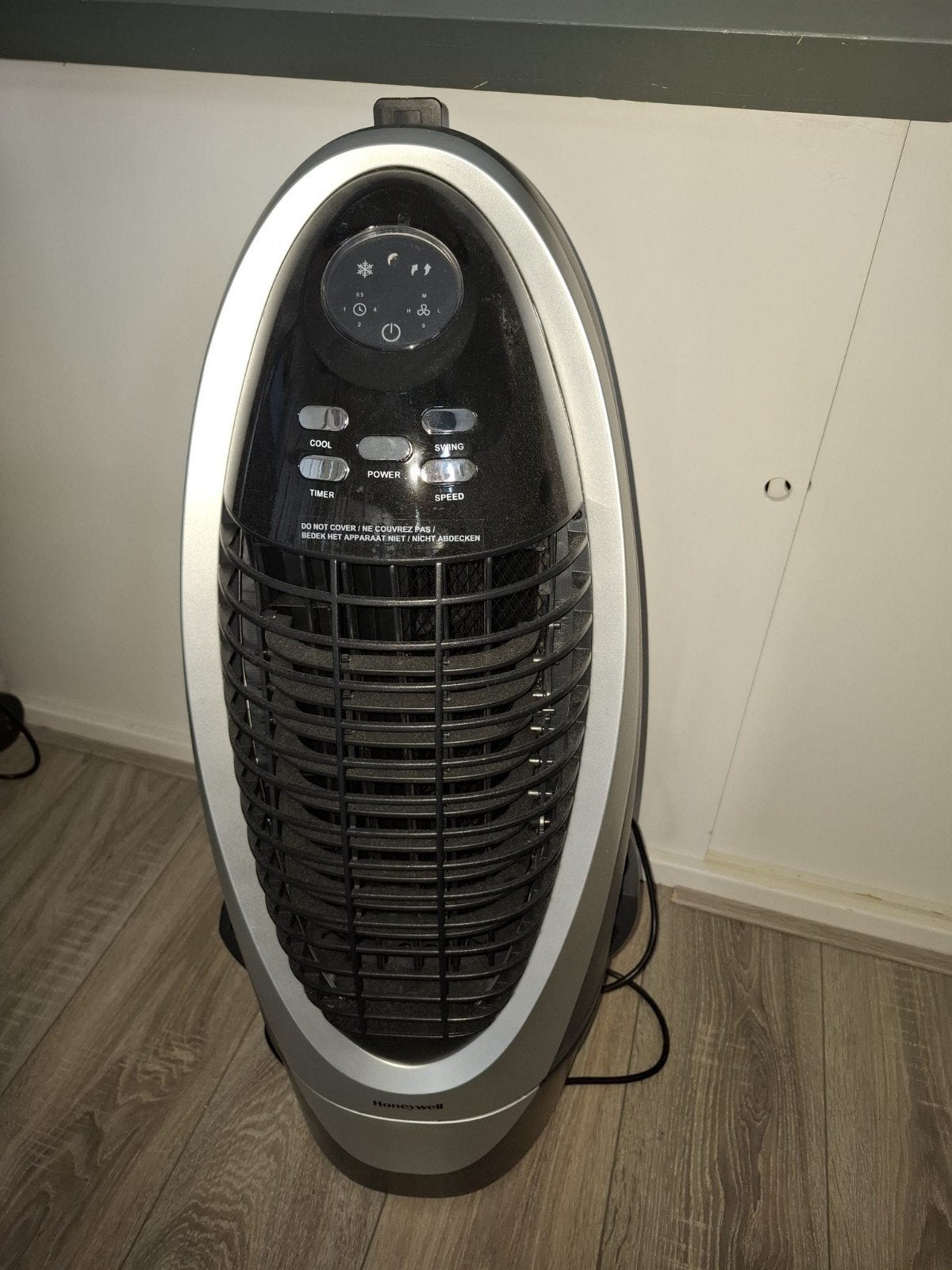 Honeywell Aircoole met waterreservoir en afstandsbediening, Witgoed en Apparatuur, Airco's, Ophalen, Timer, Minder dan 60 m³, Ventileren