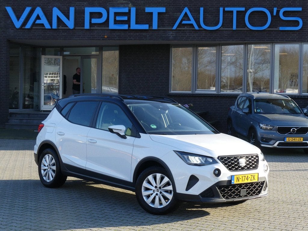 Seat Arona 1.0 TSI Style Business Intense / Virtual / Stoelv, Stof, Gebruikt, 95 pk, Origineel Nederlands