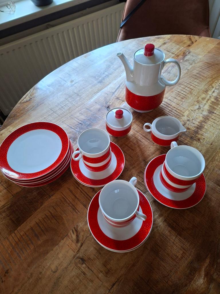 Vintage Winterling Marktleuthen Bavaria Koffieservies, Huis en Inrichting, Ophalen of Verzenden, Porselein, Overige stijlen