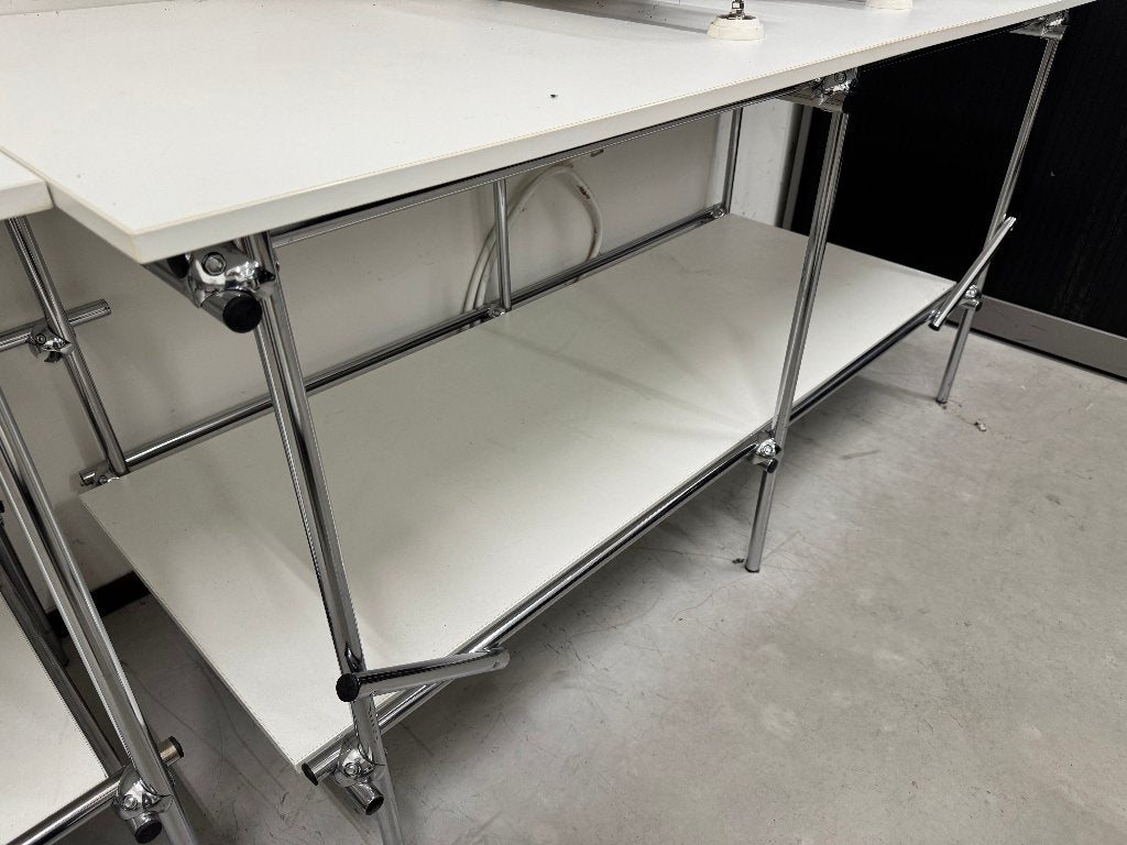 Professionele atelier-/werktafels – meerdere formaten, Ophalen, Zo goed als nieuw, 170 cm of meer