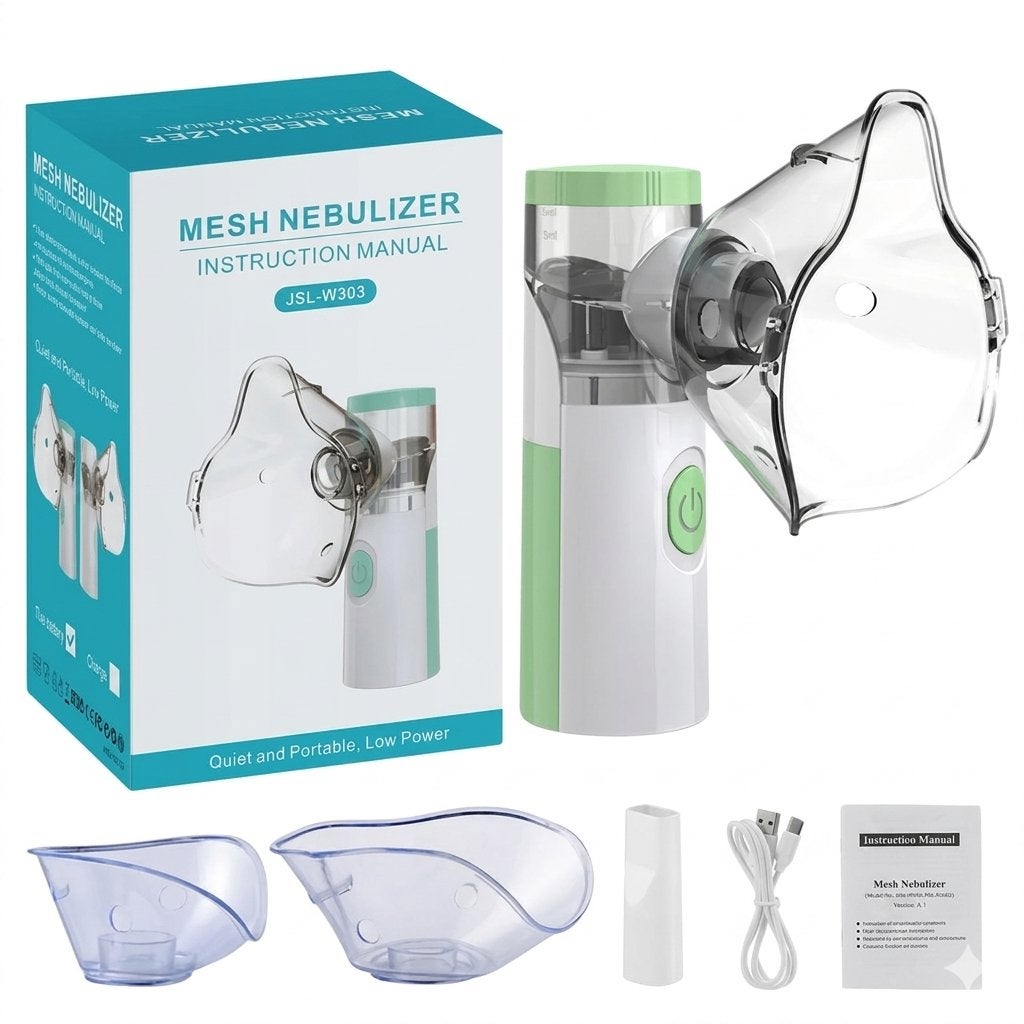 Mesh Vernevelaar Inhalator – Draagbaar Stil, Verzenden, Nieuw
