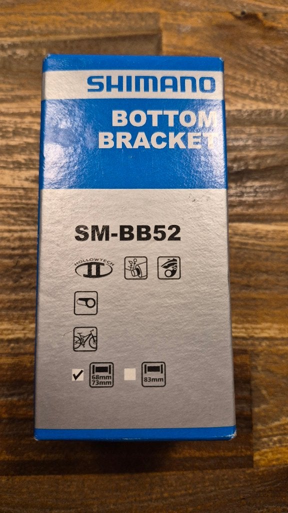 Shimano Trapperas Bottom Bracket SM-BB52, Fietsen en Brommers, Fietsonderdelen, Nieuw, Mountainbike, Shimano, Ophalen