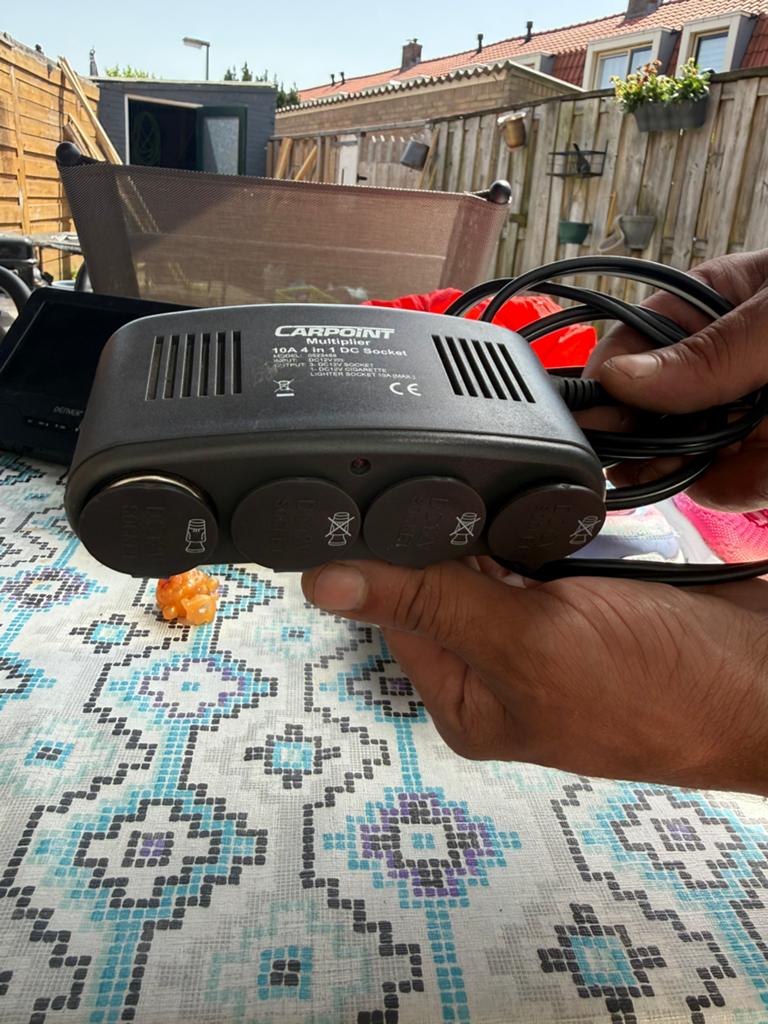 multi adapterauto, Ophalen of Verzenden, Zo goed als nieuw, Minder dan 600 watt, Overige typen