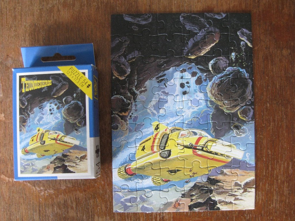Thunderbirds : 3 Mini puzzles, Ophalen of Verzenden, Gebruikt