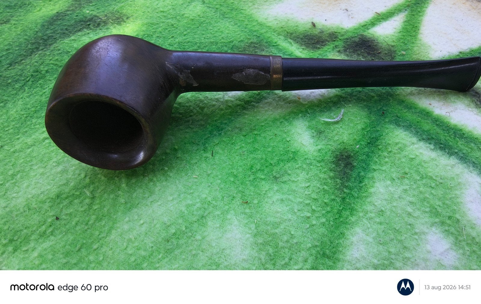 Vintage Real Briar Oxford Pijp - Made in France, Ophalen of Verzenden, Gebruikt, (Water)pijp
