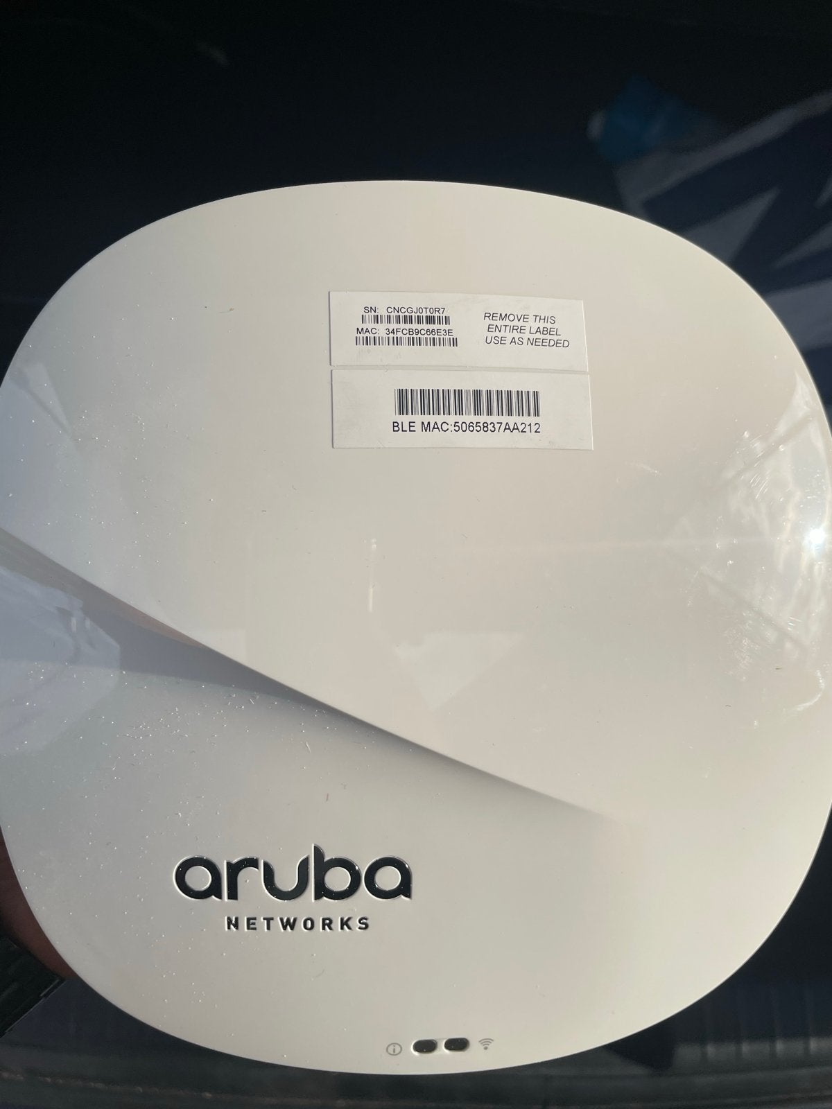 2x Aruba IAP-315-RW JW811A Access Point - Zakelijk WiFi, Computers en Software, Accesspoints, Ophalen of Verzenden, Zo goed als nieuw
