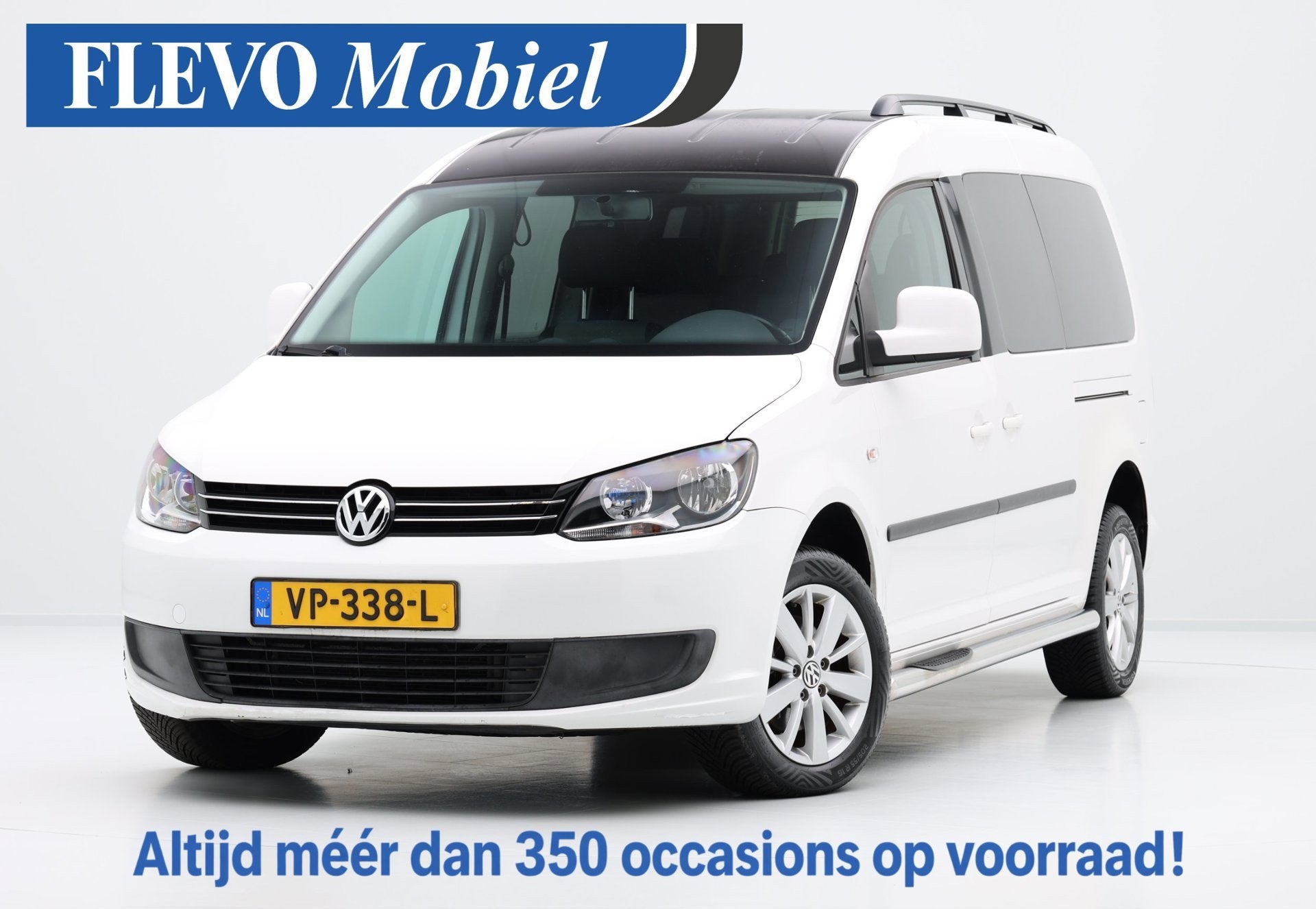 Volkswagen Caddy 1.6 TDI Maxi BMT DC 5-Persoons Clima|Cruise, Auto's, Voorwielaandrijving, Euro 5, Gebruikt, Volkswagen