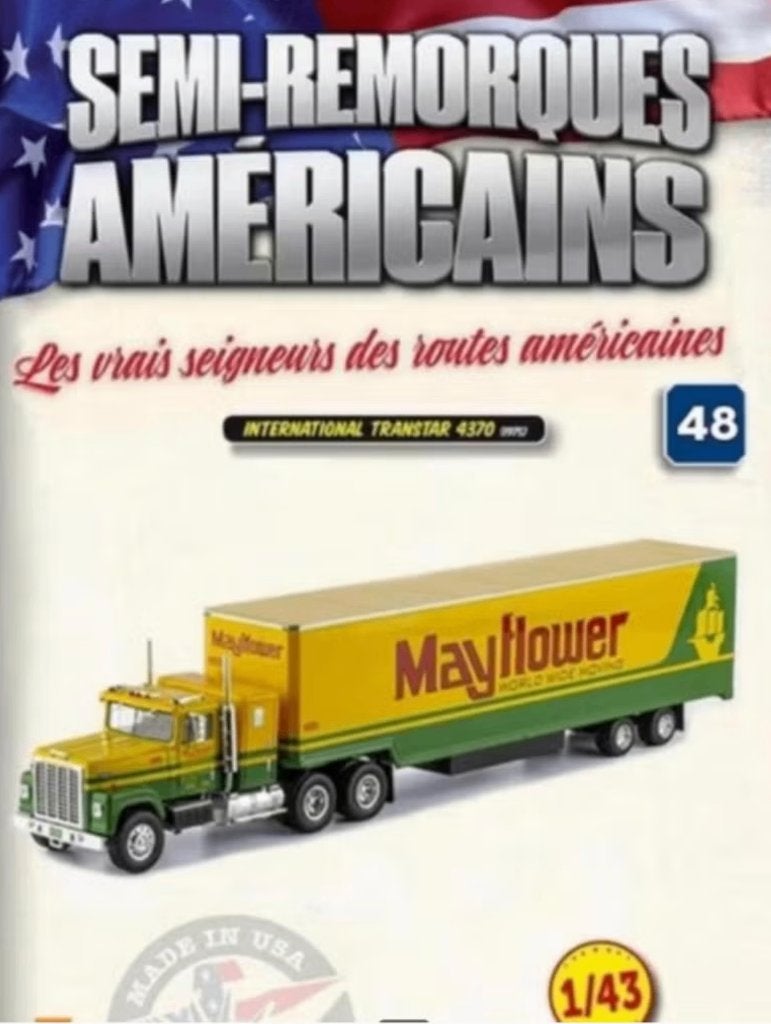 INTERNATIONAL TRANSTAR 4370 1975 MAYFLOWER US trucks, Verzenden, Nieuw, Auto, Overige merken