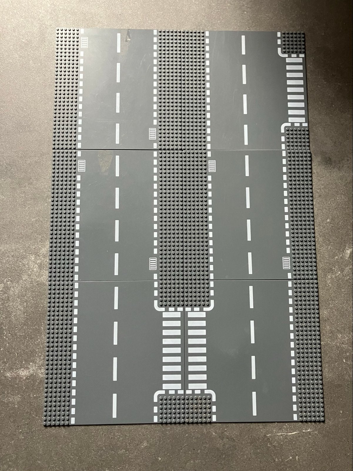 Lego wegen bouwplaten 6 stuks, Ophalen, Gebruikt, Overige merken