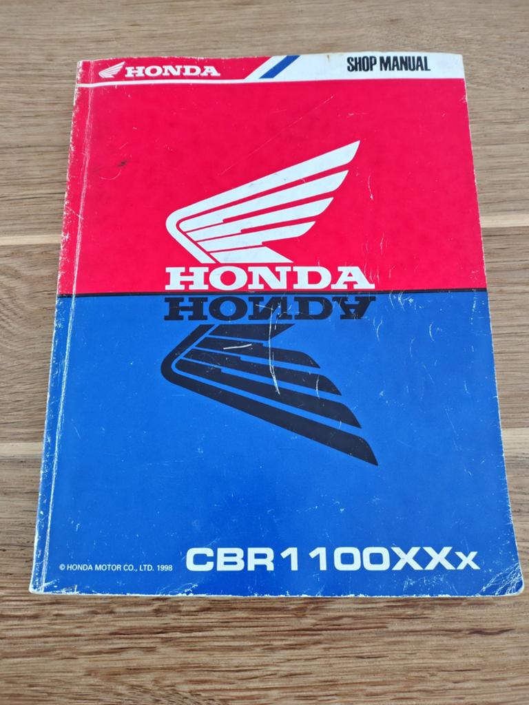 Shop Manual Honda CBR1100XXx 1998, Ophalen of Verzenden