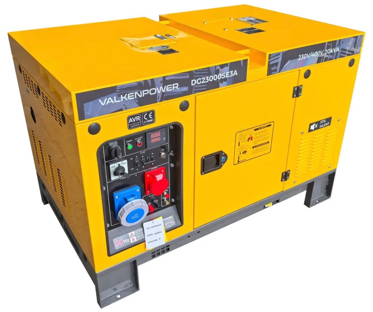 Diesel Generator 16 kW Geluidsgedempt met ATS en AVR, Ophalen, Nieuw