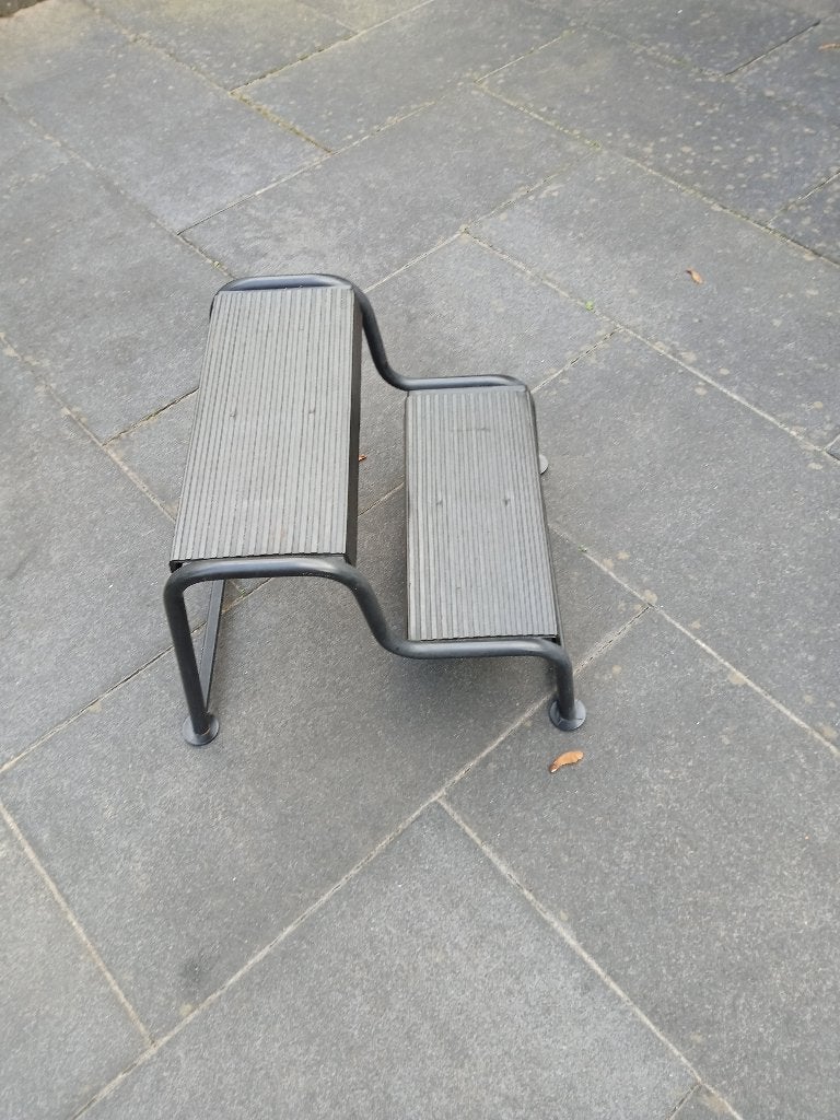 Caravan opstapje, Caravans en Kamperen, Ophalen, Gebruikt