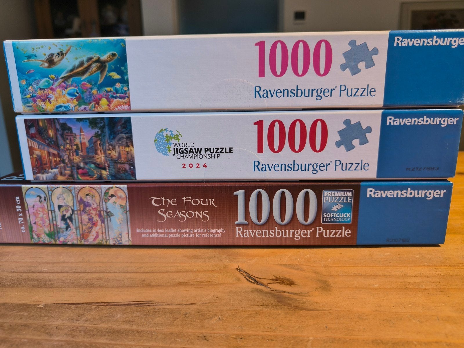 Ravensburger puzzels 1000 stukjes, Ophalen of Verzenden, 500 t/m 1500 stukjes, Zo goed als nieuw, Legpuzzel