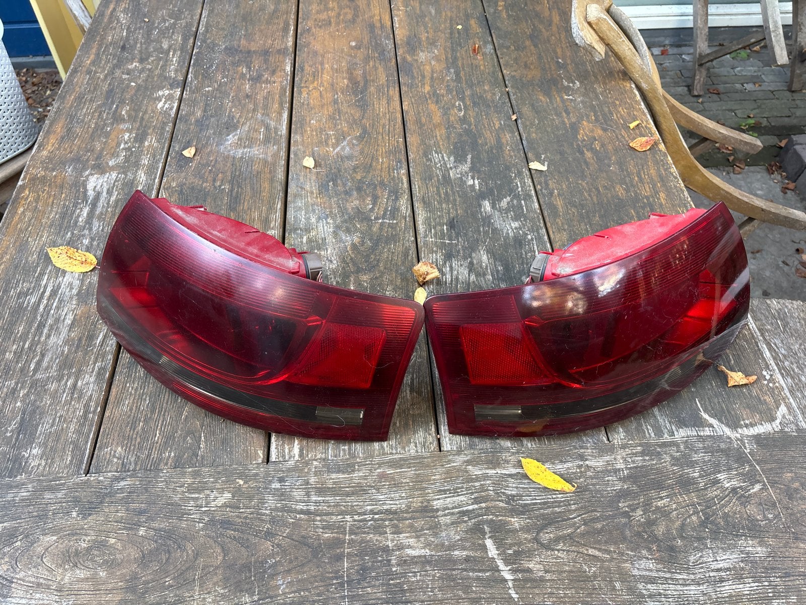 Getinte achterlichten Audi A4 B6 (set van 2), Ophalen of Verzenden, Gebruikt, Audi